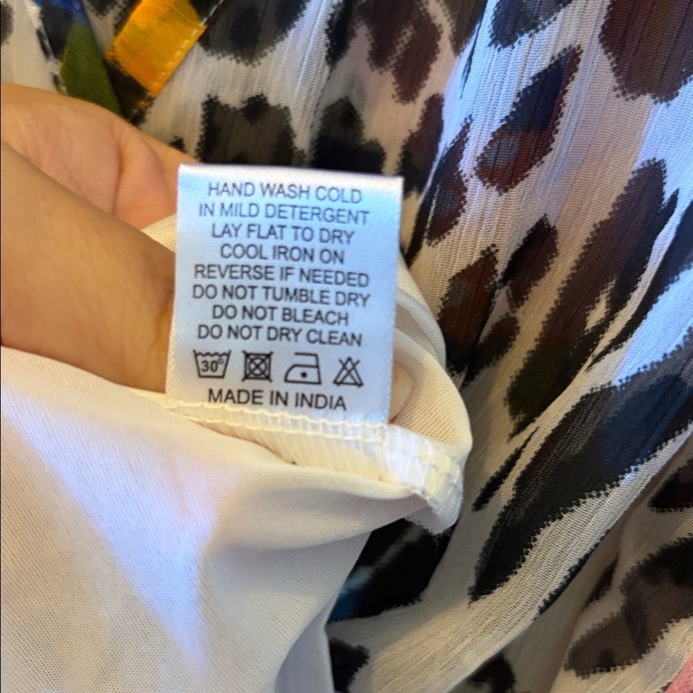 NWT Spy Zone Exchange Women’s Allover print maxi dress SZ M - Picture 8 of 9